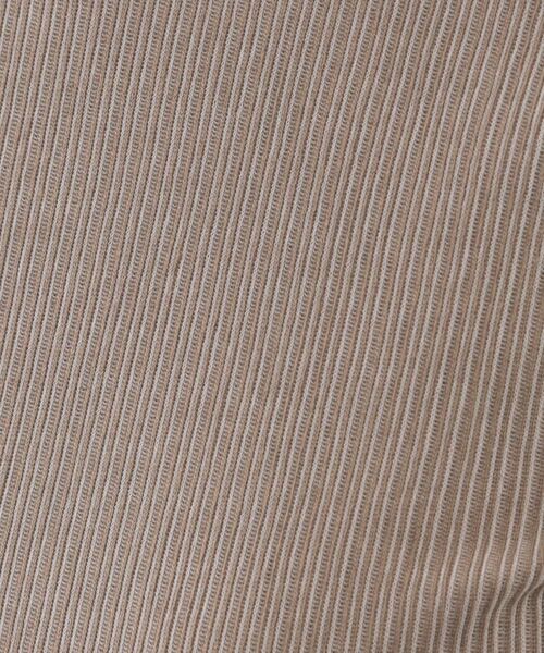 OPAQUE.CLIP / オペーク ドット クリップ カットソー | ストライプリブカットソー【洗濯機洗い可】 | 詳細8