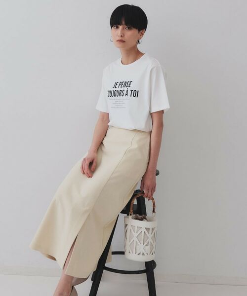 OPAQUE.CLIP / オペーク ドット クリップ Tシャツ | アソートロゴTシャツ【洗濯機洗い可】 | 詳細7