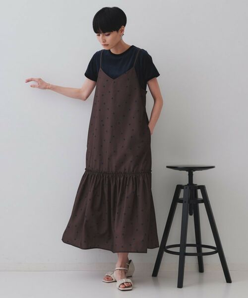 OPAQUE.CLIP / オペーク ドット クリップ カットソー | ベロアTシャツ【洗濯機洗い可】 | 詳細6