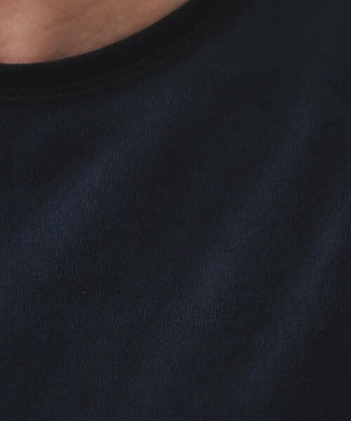 OPAQUE.CLIP / オペーク ドット クリップ カットソー | ベロアTシャツ【洗濯機洗い可】 | 詳細8
