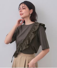 OPAQUE.CLIP / オペーク ドット クリップ カットソー | フリルドッキングカットソー【洗濯機洗い可】