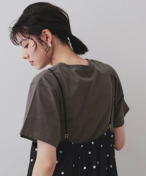 OPAQUE.CLIP / オペーク ドット クリップ Tシャツ | BIGロゴTシャツ【洗濯機洗い可】 | 詳細5