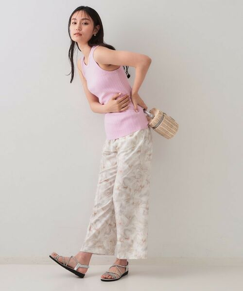 OPAQUE.CLIP / オペーク ドット クリップ キャミソール・チューブトップ | ワイドリブタンクトップ【洗濯機洗い可】 | 詳細10