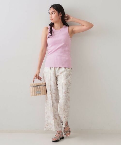 OPAQUE.CLIP / オペーク ドット クリップ キャミソール・チューブトップ | ワイドリブタンクトップ【洗濯機洗い可】 | 詳細11