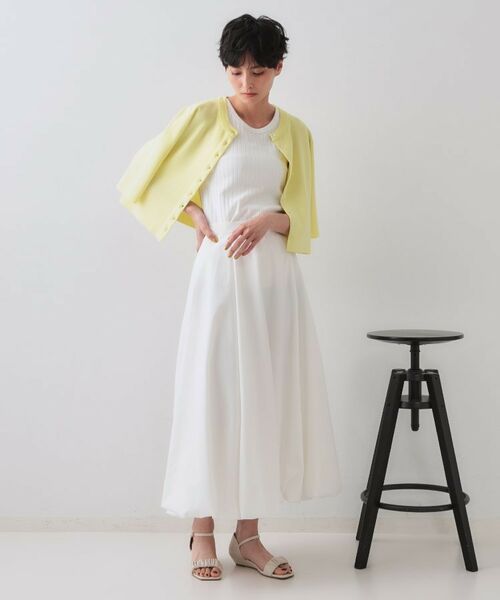 OPAQUE.CLIP / オペーク ドット クリップ キャミソール・チューブトップ | ワイドリブタンクトップ【洗濯機洗い可】 | 詳細2