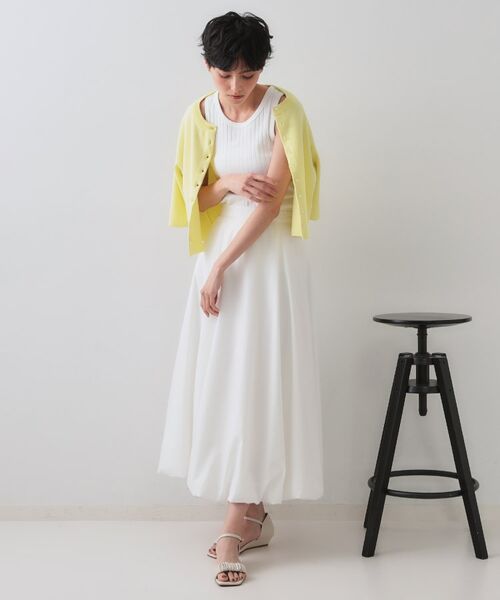 OPAQUE.CLIP / オペーク ドット クリップ キャミソール・チューブトップ | ワイドリブタンクトップ【洗濯機洗い可】 | 詳細3