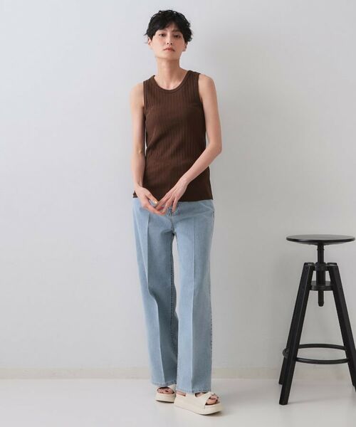 OPAQUE.CLIP / オペーク ドット クリップ キャミソール・チューブトップ | ワイドリブタンクトップ【洗濯機洗い可】 | 詳細6