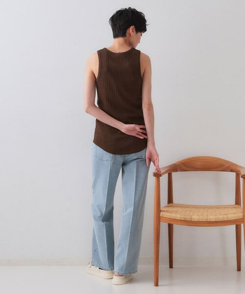 OPAQUE.CLIP / オペーク ドット クリップ キャミソール・チューブトップ | ワイドリブタンクトップ【洗濯機洗い可】 | 詳細7