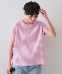 OPAQUE.CLIP / オペーク ドット クリップ カットソー | ワイドリブフレンチTシャツ【洗濯機洗い可】