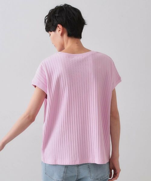 OPAQUE.CLIP / オペーク ドット クリップ カットソー | ワイドリブフレンチTシャツ【洗濯機洗い可】 | 詳細15