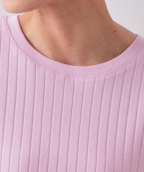 OPAQUE.CLIP / オペーク ドット クリップ カットソー | ワイドリブフレンチTシャツ【洗濯機洗い可】 | 詳細16