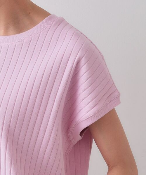 OPAQUE.CLIP / オペーク ドット クリップ カットソー | ワイドリブフレンチTシャツ【洗濯機洗い可】 | 詳細17