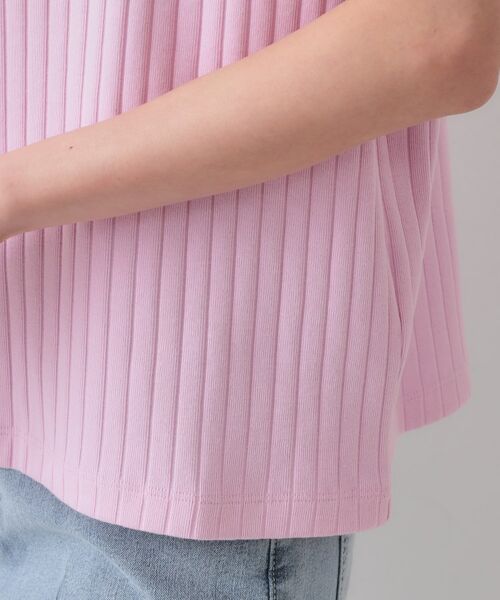 OPAQUE.CLIP / オペーク ドット クリップ カットソー | ワイドリブフレンチTシャツ【洗濯機洗い可】 | 詳細18