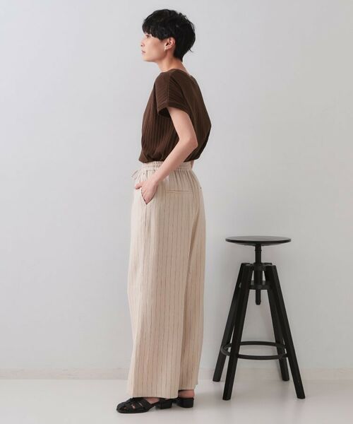 OPAQUE.CLIP / オペーク ドット クリップ カットソー | ワイドリブフレンチTシャツ【洗濯機洗い可】 | 詳細7