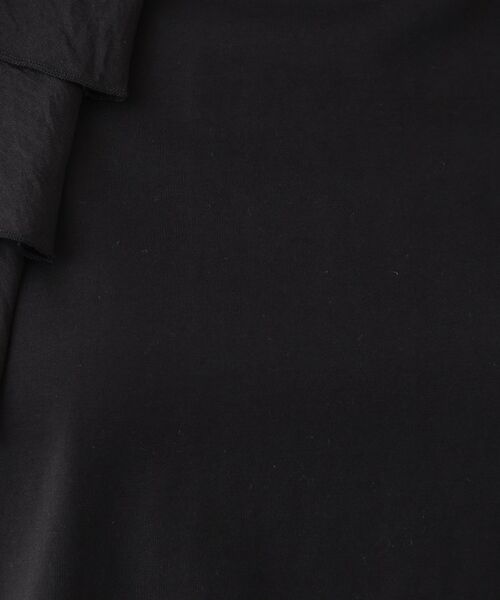 OPAQUE.CLIP / オペーク ドット クリップ カットソー | ショルダーフリルドッキングカットソー【UV/接触冷感/洗濯機洗い可】 | 詳細7