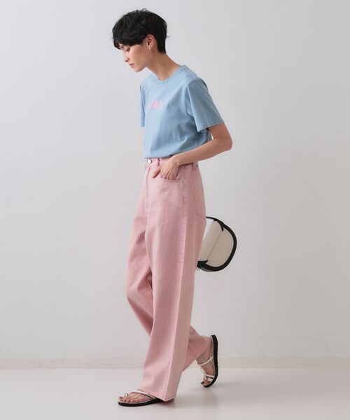 OPAQUE.CLIP / オペーク ドット クリップ Tシャツ | カラーロゴTシャツ【洗濯機洗い可】 | 詳細11