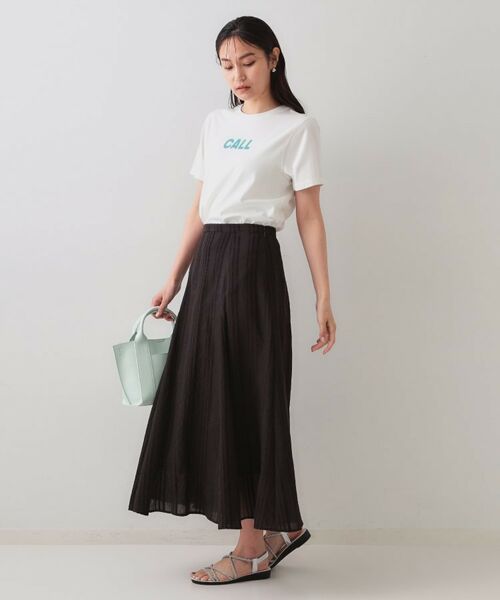 OPAQUE.CLIP / オペーク ドット クリップ Tシャツ | カラーロゴTシャツ【洗濯機洗い可】 | 詳細3