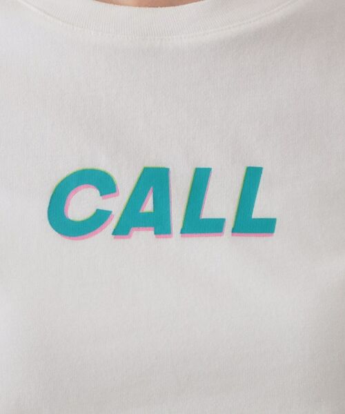 OPAQUE.CLIP / オペーク ドット クリップ Tシャツ | カラーロゴTシャツ【洗濯機洗い可】 | 詳細4