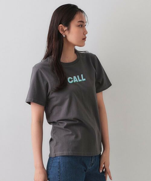 OPAQUE.CLIP / オペーク ドット クリップ Tシャツ | カラーロゴTシャツ【洗濯機洗い可】 | 詳細5