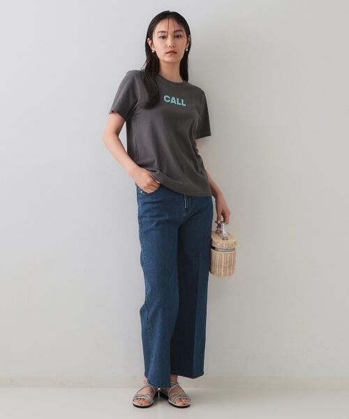 OPAQUE.CLIP / オペーク ドット クリップ Tシャツ | カラーロゴTシャツ【洗濯機洗い可】 | 詳細6