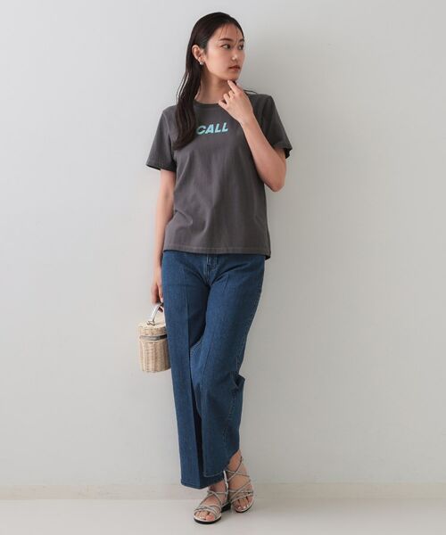 OPAQUE.CLIP / オペーク ドット クリップ Tシャツ | カラーロゴTシャツ【洗濯機洗い可】 | 詳細7