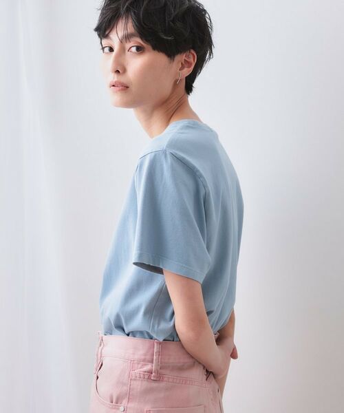 OPAQUE.CLIP / オペーク ドット クリップ Tシャツ | カラーロゴTシャツ【洗濯機洗い可】 | 詳細9