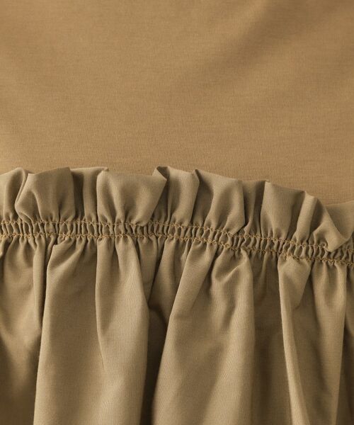 OPAQUE.CLIP / オペーク ドット クリップ カットソー | ギャザーフリルドッキングカットソー【洗濯機洗い可】 | 詳細22