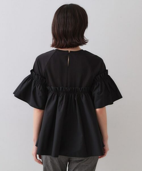 OPAQUE.CLIP / オペーク ドット クリップ カットソー | ギャザーフリルドッキングカットソー【洗濯機洗い可】 | 詳細29