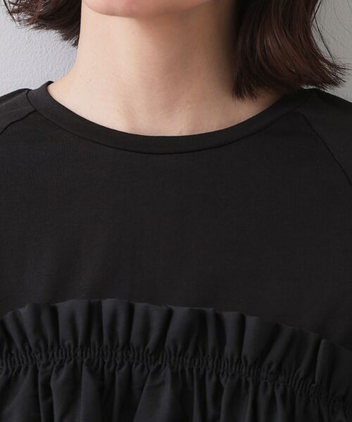 OPAQUE.CLIP / オペーク ドット クリップ カットソー | ギャザーフリルドッキングカットソー【洗濯機洗い可】 | 詳細30