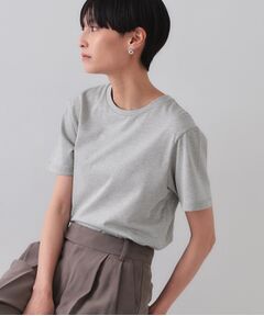 OPAQUE.CLIP / オペーク ドット クリップ Tシャツ | ラメベーシックTシャツ【洗濯機洗い可】