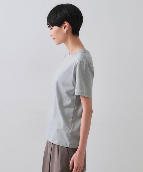 OPAQUE.CLIP / オペーク ドット クリップ Tシャツ | ラメベーシックTシャツ【洗濯機洗い可】 | 詳細14