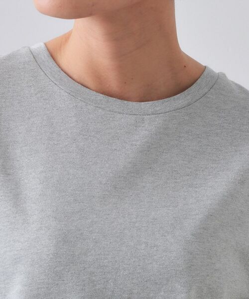 OPAQUE.CLIP / オペーク ドット クリップ Tシャツ | ラメベーシックTシャツ【洗濯機洗い可】 | 詳細16