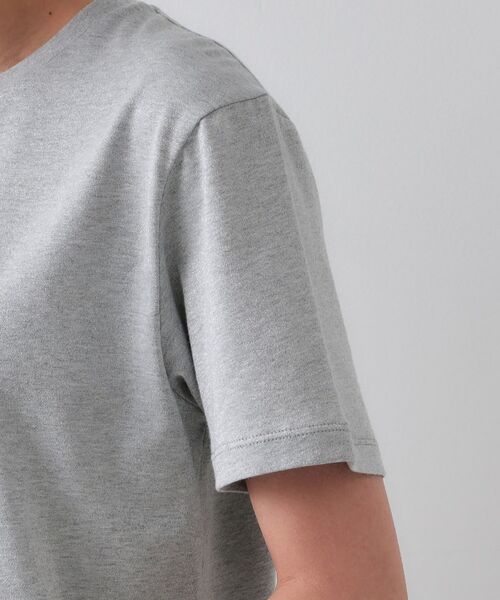 OPAQUE.CLIP / オペーク ドット クリップ Tシャツ | ラメベーシックTシャツ【洗濯機洗い可】 | 詳細17