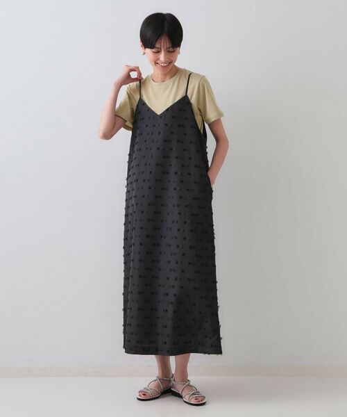 OPAQUE.CLIP / オペーク ドット クリップ Tシャツ | ラメベーシックTシャツ【洗濯機洗い可】 | 詳細2