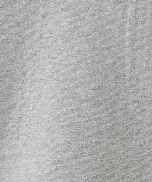 OPAQUE.CLIP / オペーク ドット クリップ Tシャツ | ラメベーシックTシャツ【洗濯機洗い可】 | 詳細8