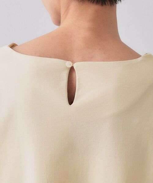 OPAQUE.CLIP / オペーク ドット クリップ カットソー | ボリュームスリーブペプラムトップス【洗濯機洗い可】 | 詳細17