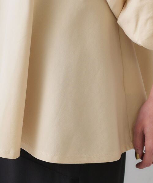 OPAQUE.CLIP / オペーク ドット クリップ カットソー | ボリュームスリーブペプラムトップス【洗濯機洗い可】 | 詳細19