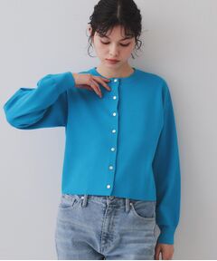 OPAQUE.CLIP / オペーク ドット クリップ カーディガン・ボレロ | スナップボタンショートニットカーディガン【洗濯機洗い可/抗ピル】