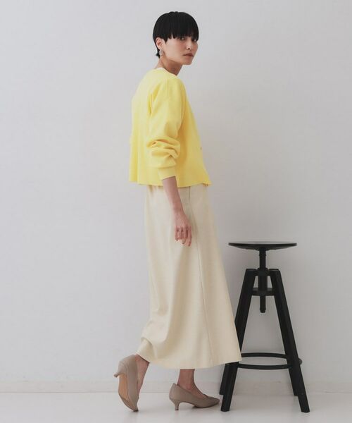 OPAQUE.CLIP / オペーク ドット クリップ カーディガン・ボレロ | スナップボタンショートニットカーディガン【洗濯機洗い可/抗ピル】 | 詳細10