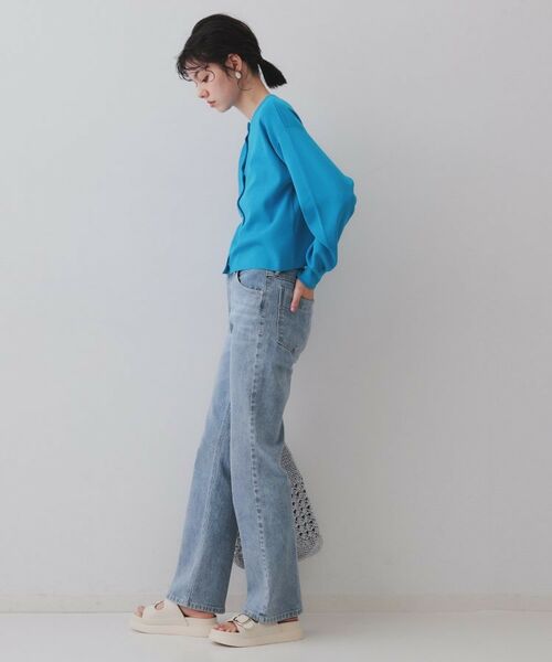 OPAQUE.CLIP / オペーク ドット クリップ カーディガン・ボレロ | スナップボタンショートニットカーディガン【洗濯機洗い可/抗ピル】 | 詳細14