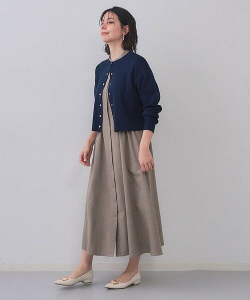 OPAQUE.CLIP / オペーク ドット クリップ カーディガン・ボレロ | スナップボタンショートニットカーディガン【洗濯機洗い可/抗ピル】 | 詳細18