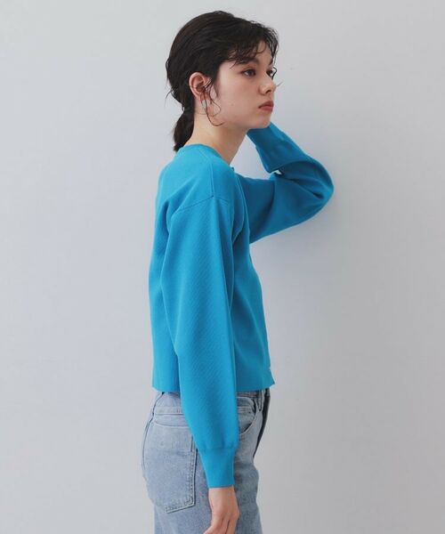 OPAQUE.CLIP / オペーク ドット クリップ カーディガン・ボレロ | スナップボタンショートニットカーディガン【洗濯機洗い可/抗ピル】 | 詳細21