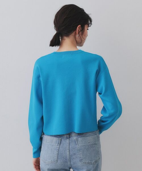 OPAQUE.CLIP / オペーク ドット クリップ カーディガン・ボレロ | スナップボタンショートニットカーディガン【洗濯機洗い可/抗ピル】 | 詳細22