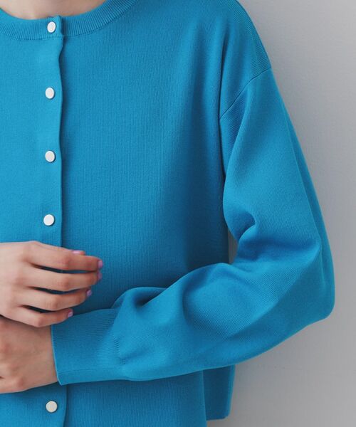 OPAQUE.CLIP / オペーク ドット クリップ カーディガン・ボレロ | スナップボタンショートニットカーディガン【洗濯機洗い可/抗ピル】 | 詳細24