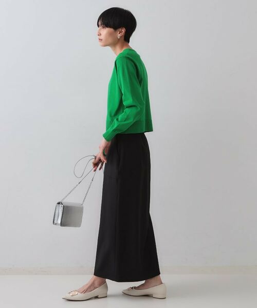 OPAQUE.CLIP / オペーク ドット クリップ カーディガン・ボレロ | ショートニットカーディガン【UV/洗濯機洗い可】 | 詳細11