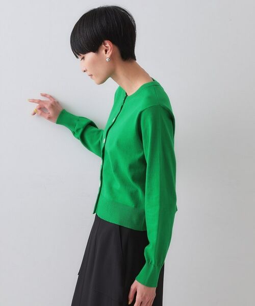 OPAQUE.CLIP / オペーク ドット クリップ カーディガン・ボレロ | ショートニットカーディガン【UV/洗濯機洗い可】 | 詳細18