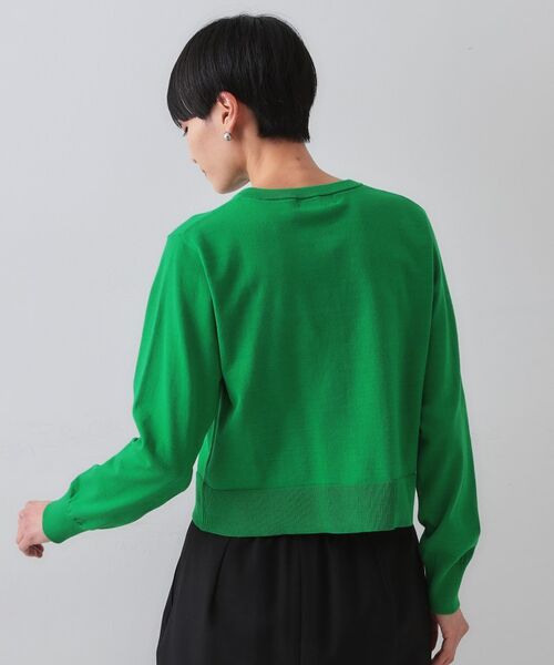 OPAQUE.CLIP / オペーク ドット クリップ カーディガン・ボレロ | ショートニットカーディガン【UV/洗濯機洗い可】 | 詳細19