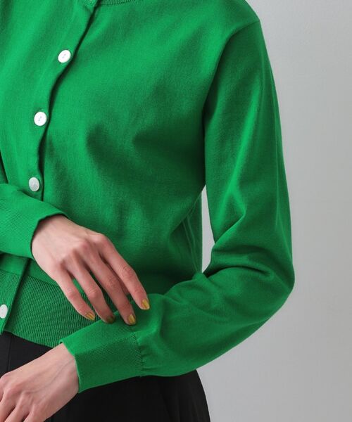 OPAQUE.CLIP / オペーク ドット クリップ カーディガン・ボレロ | ショートニットカーディガン【UV/洗濯機洗い可】 | 詳細21