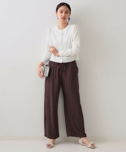 OPAQUE.CLIP / オペーク ドット クリップ カーディガン・ボレロ | ショートニットカーディガン【UV/洗濯機洗い可】 | 詳細3