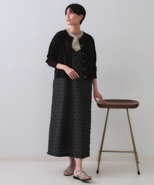 OPAQUE.CLIP / オペーク ドット クリップ カーディガン・ボレロ | ショートニットカーディガン【UV/洗濯機洗い可】 | 詳細6